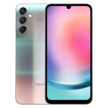 Samsung A24, Dual-SIM, 6GB RAM, 128GB, 4G LTE, Silver Lowest price in Dubai, Sharjah, Ajman, Abu Dhabi, UAE
